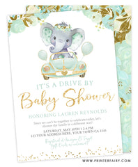 Elephant Baby Shower Parade