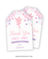 Fairies Favor Tags