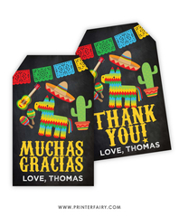 Fiesta Favor Tags
