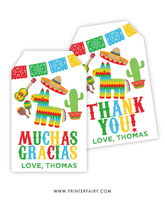 Fiesta Favor Tags