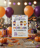 Halloween Costume Party Invitation