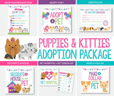 Puppies & Kitties Adoption Full Pack
