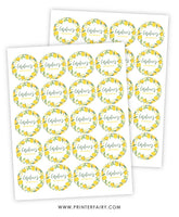 Lemonade Sunshine Toppers
