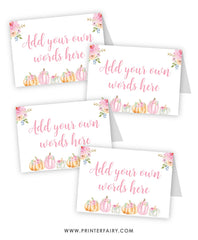 Little Pumpkin Food Tents