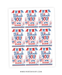 Mr Independent Favor Tag