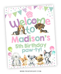 Puppy Adoption Party Decorations