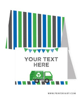 Trash Truck Food Tents