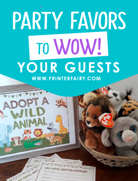 Party favors to WOW! your guests