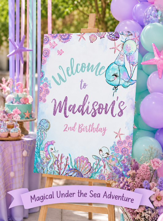 Magical Under the Sea Adventure: A 2nd Birthday to Remember