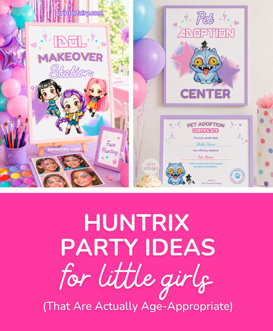 K-Pop Demon Hunters Party Ideas for Little Girls (That Are Actually Age-Appropriate)