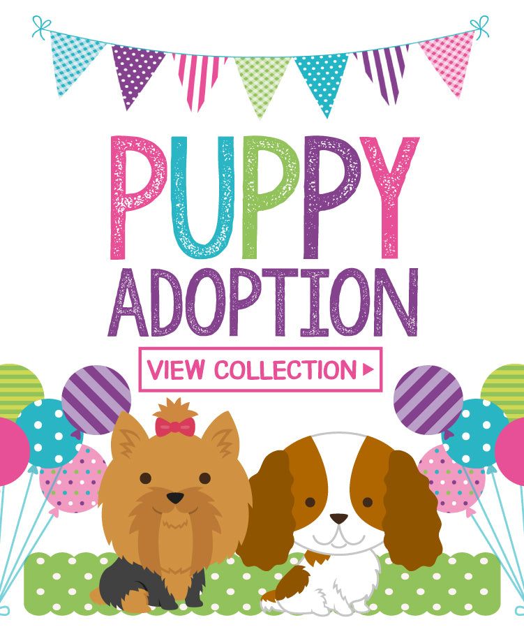 Puppy Adoption - Pink & Purple