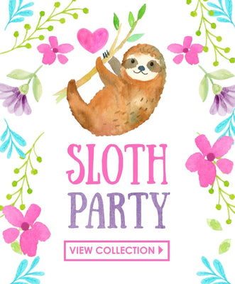 Sloth Birthday Party