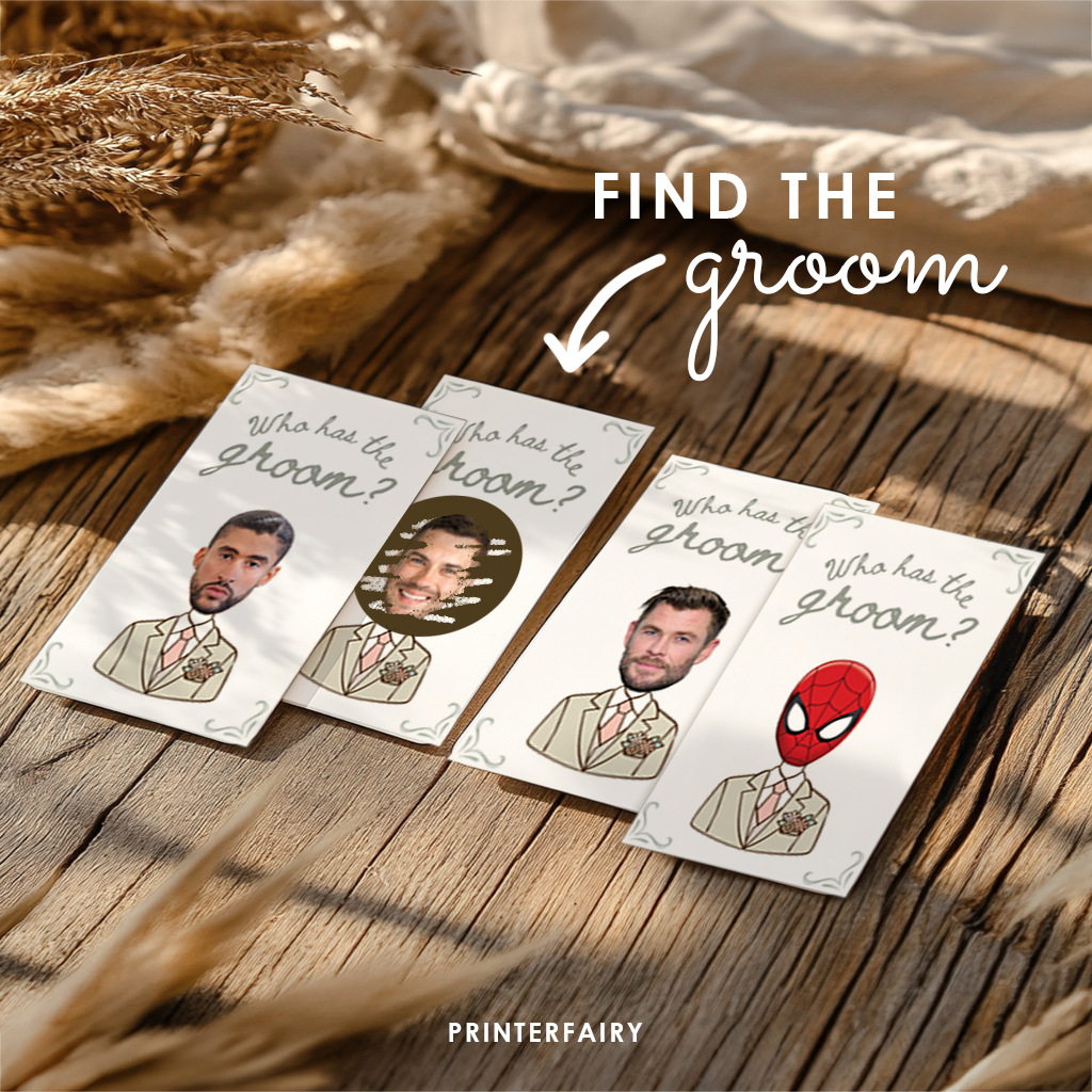 Who has the Groom? - Printable Game