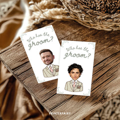 Who has the Groom? - Printable Game