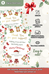 Thank You for Your Purchase Card and Tag Templates