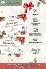 Thank You for Your Purchase Card Template