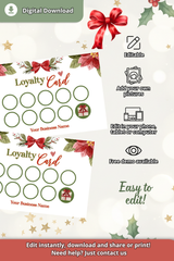 Loyalty Card / Reward Punch Card Template