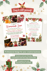 Christmas Market Flyer Template for Jam