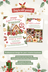 Christmas Workshop Flyer Template