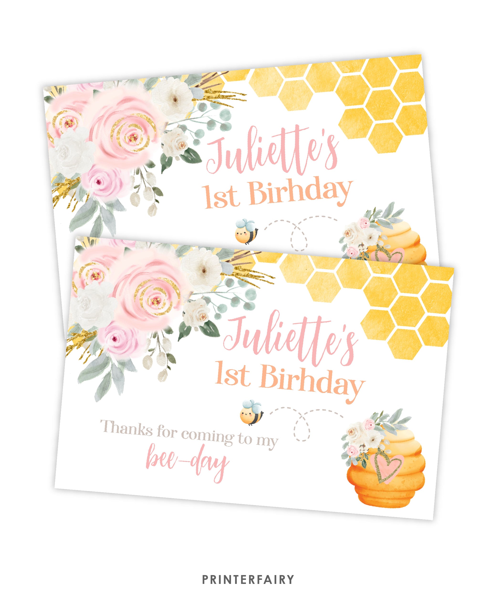 Bees Gable Box Label