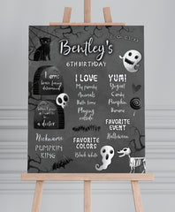 Halloween Birthday Board