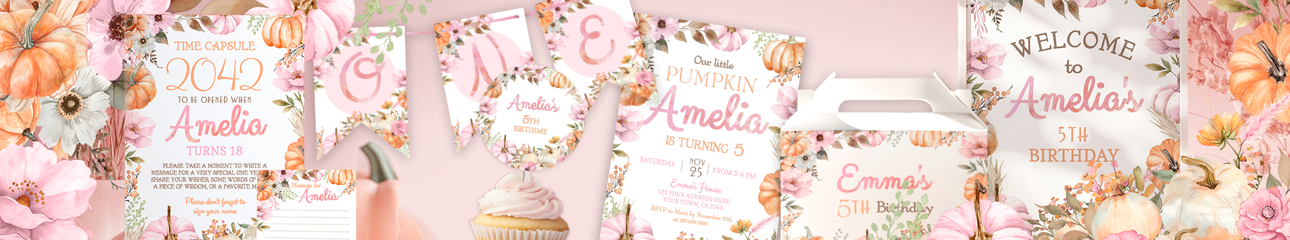 Boho Chic Pumpkin Collection