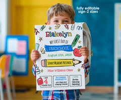 First Day of School Sign