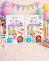 Gabby Dollhouse Back to School Signs