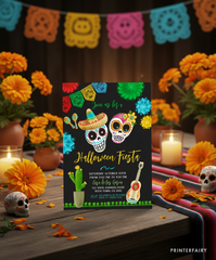 Day of the Dead Party Invitation