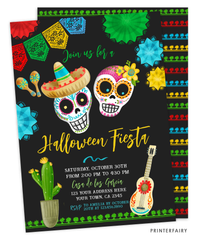 Day of the Dead Party Invitation