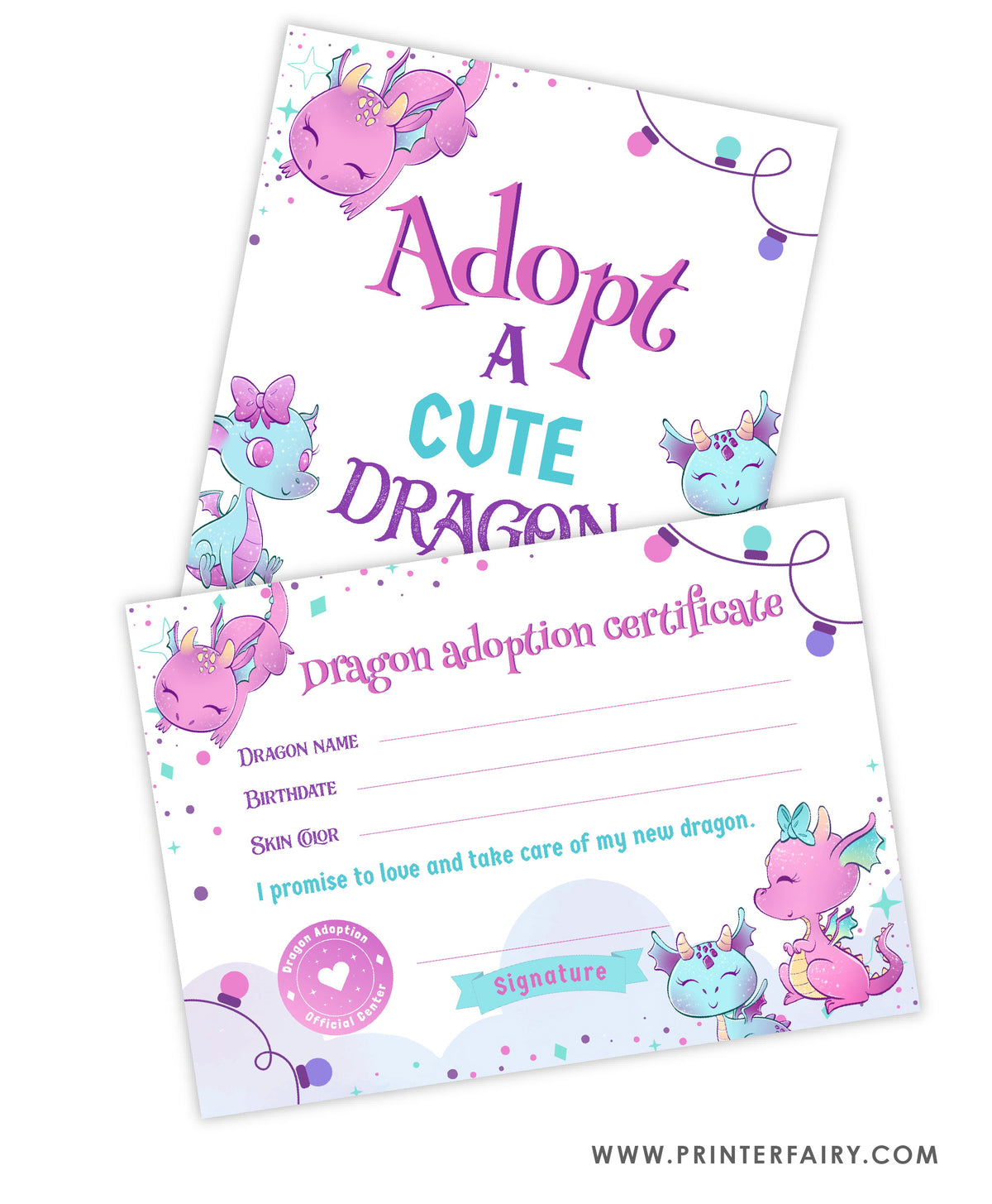 Dragon Adoption Set