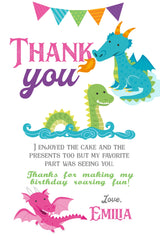 Dragon Thank You Card