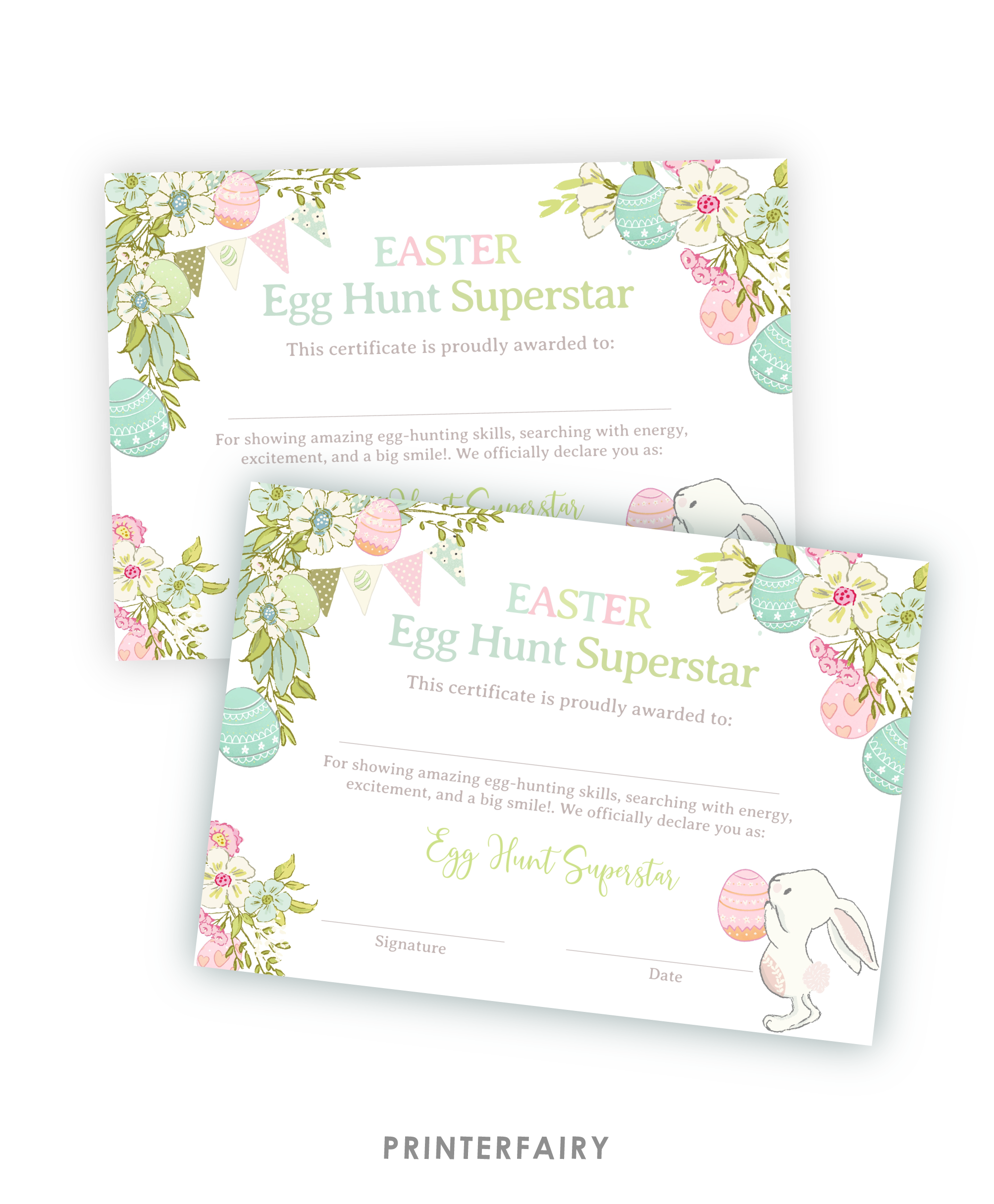 Easter Egg Hunt Printable Bundle