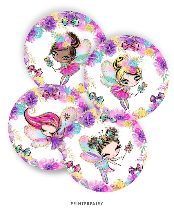 Fairy Party Cupcake Toppers