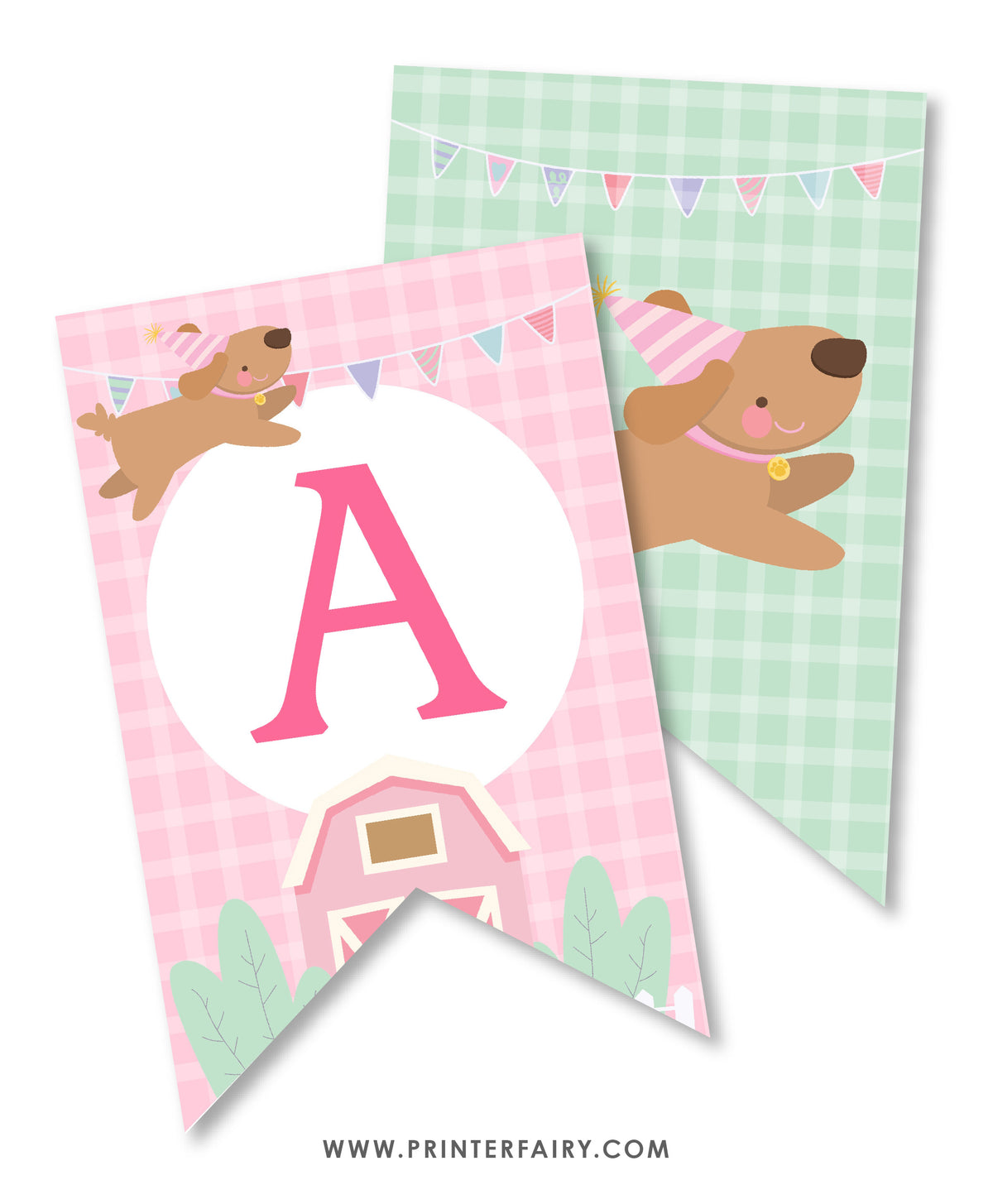 Farm Birthday Party Banner