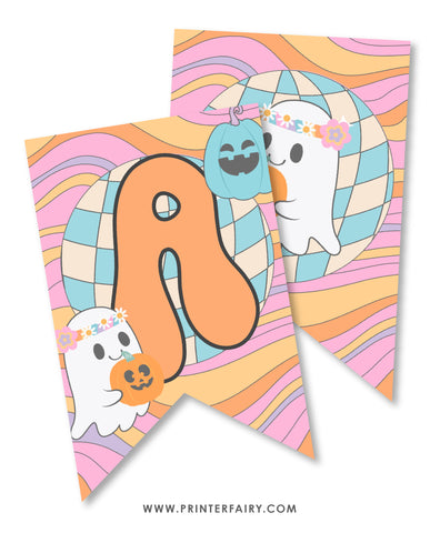 Spooky Vibes Birthday Banner