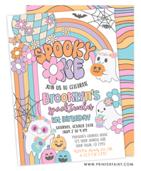 Spooky One Invitation