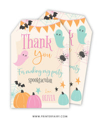 Halloween Party Favor Tags