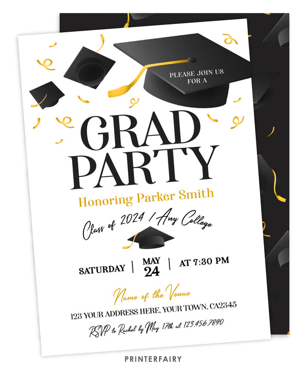 Graduation Party Invitation