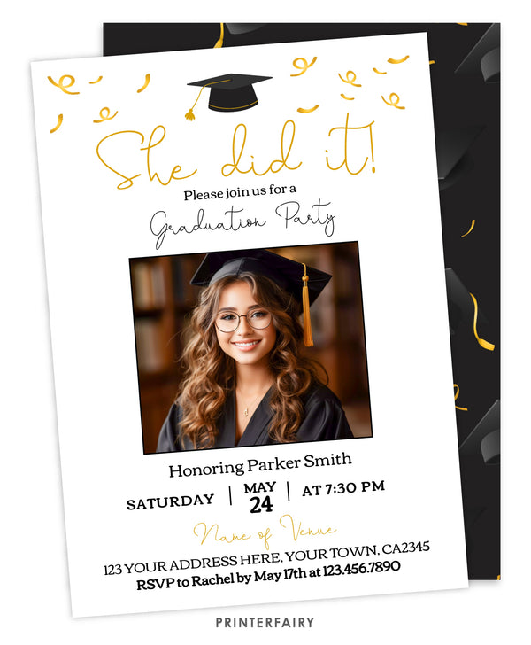 Graduation Party Invitation