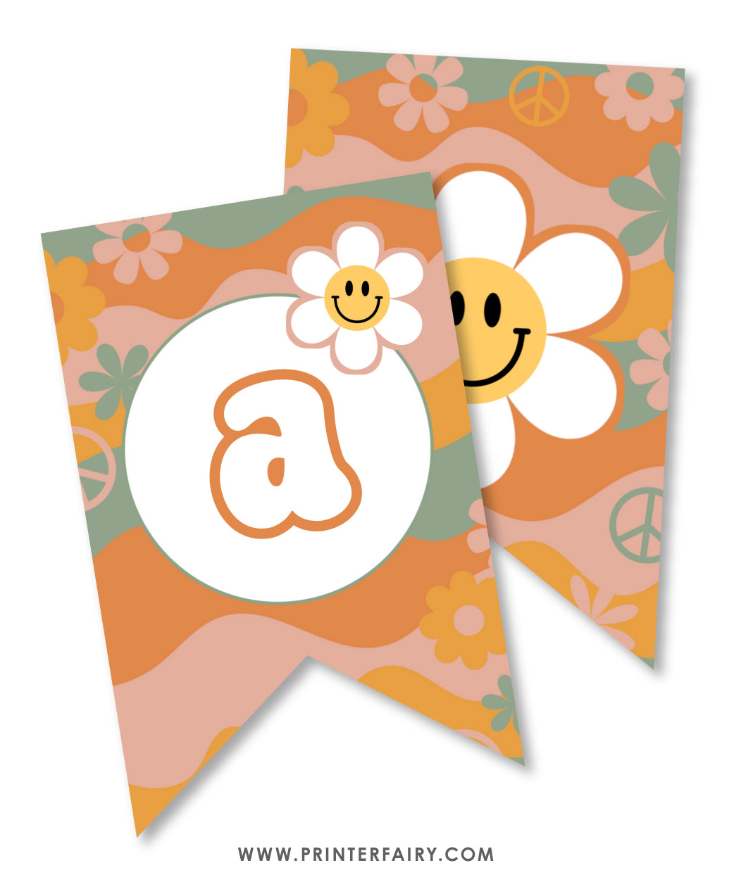 Groovy Birthday Party Banner