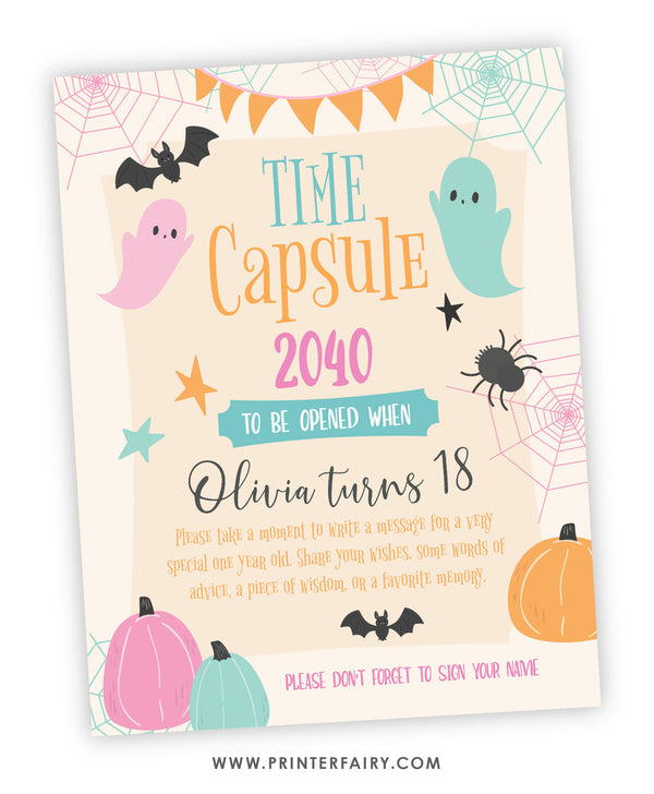 Halloween Party Time Capsule