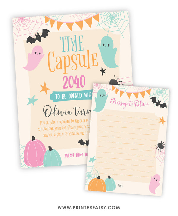 Halloween Party Time Capsule