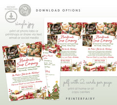 Soap - Christmas Market Flyer Template