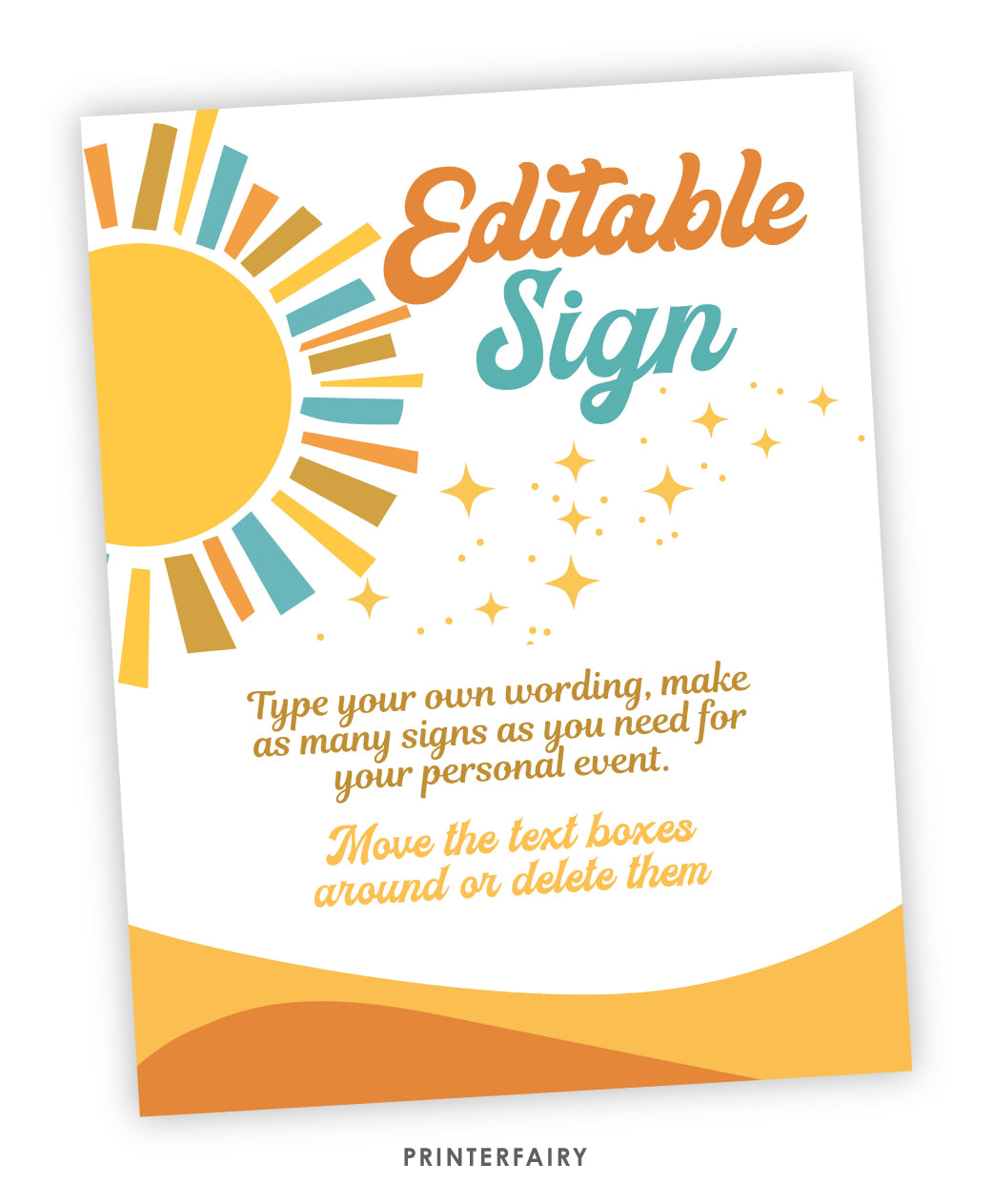Here Comes the Son Baby Shower Sign
