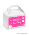 Pink Halloween Gable Box Label