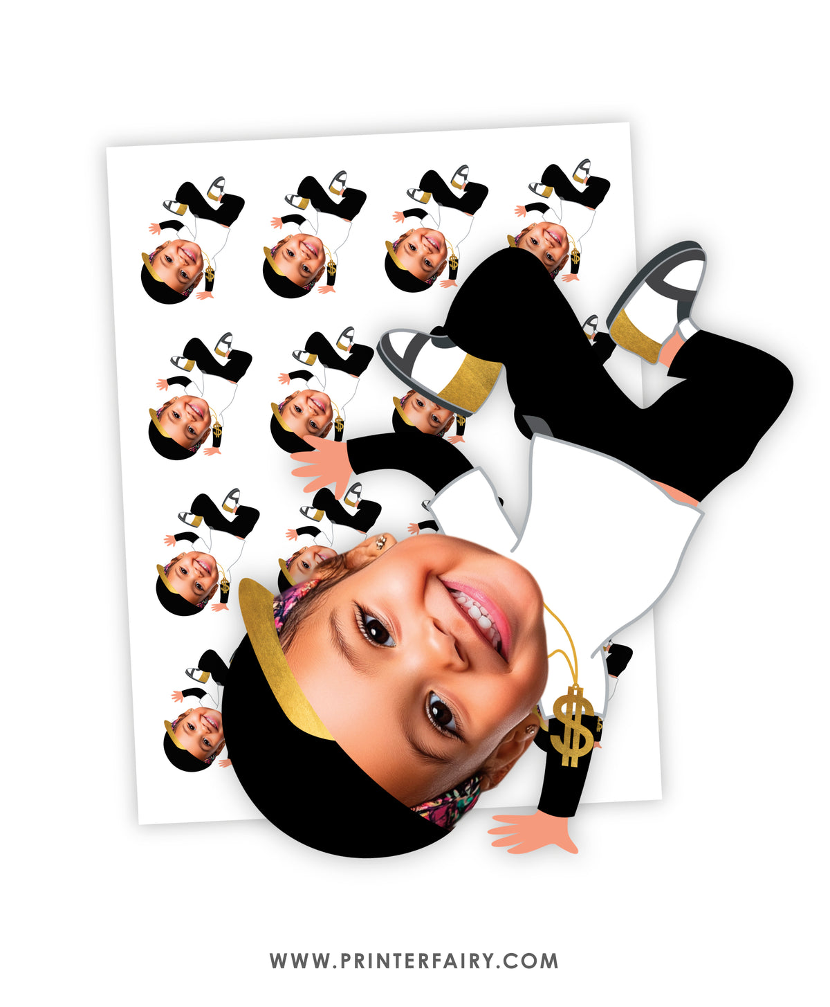 Hip Hop Cupcake Toppers