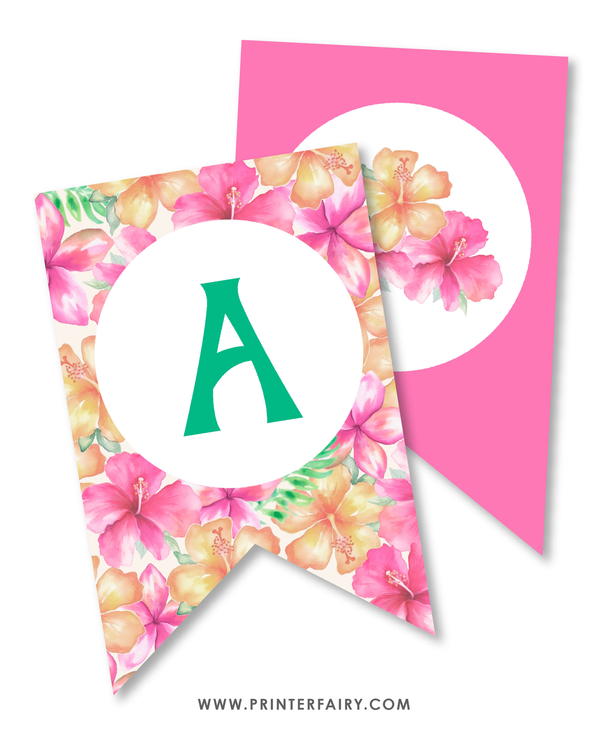 Luau Birthday Party Banner