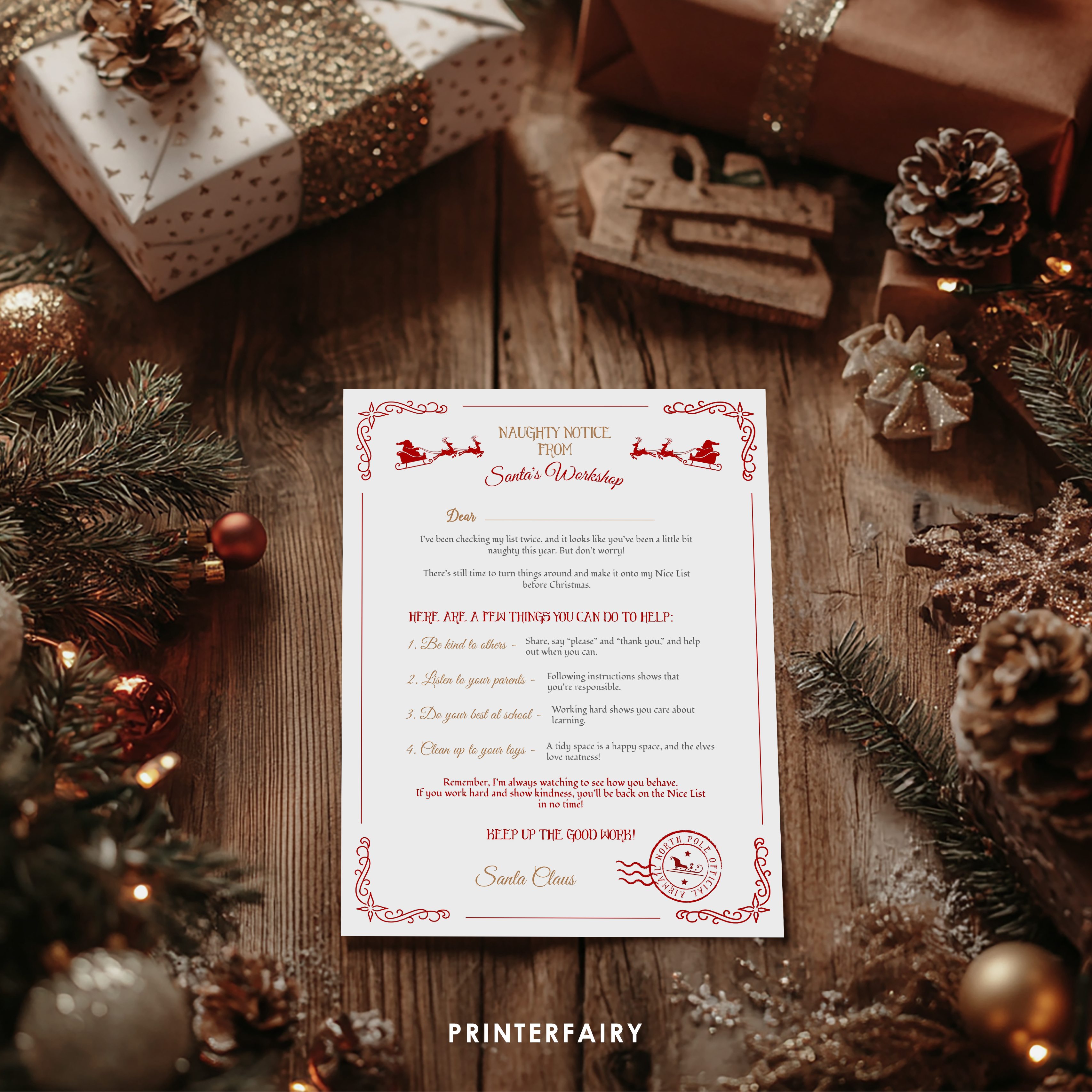 Santa Claus Letters FULL Bundle