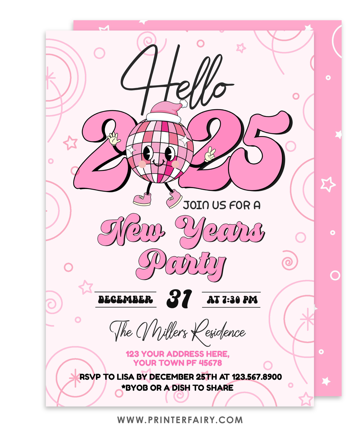 New Year Party Invite